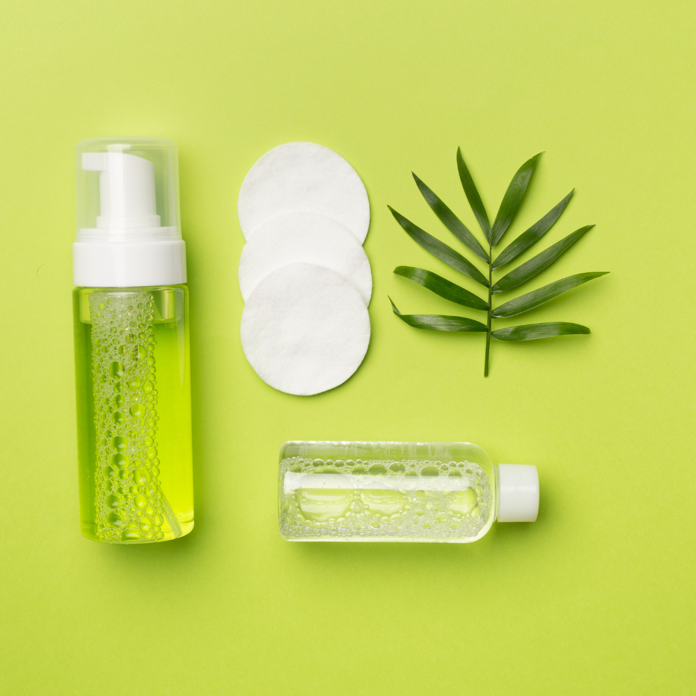 Gentle foaming facial cleanser