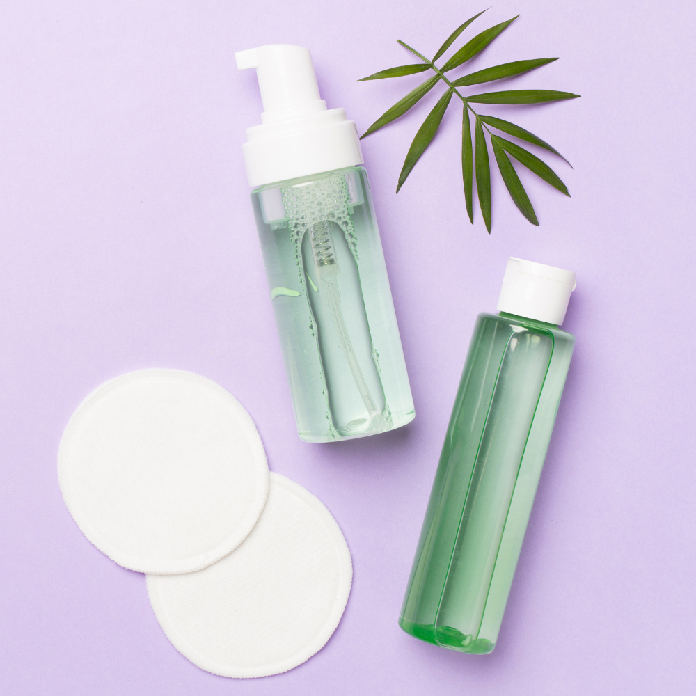 Gentle foaming facial cleanser