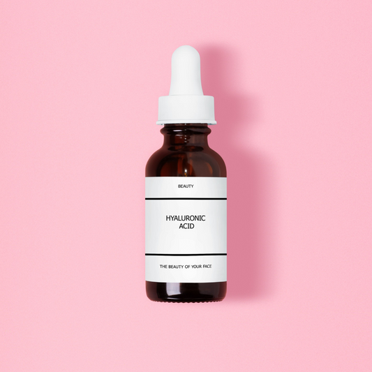 Hydrating hyaluronic acid face serum