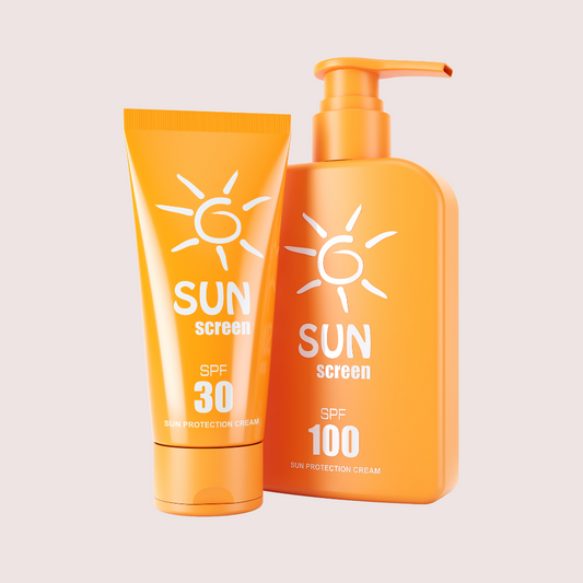 Lightweight tinted sunscreen lotion