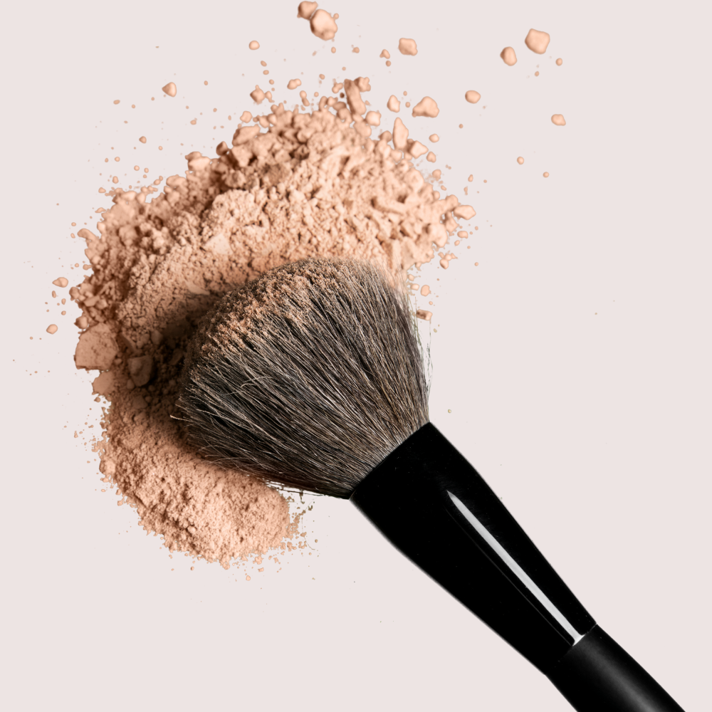 Anti-shine setting powder