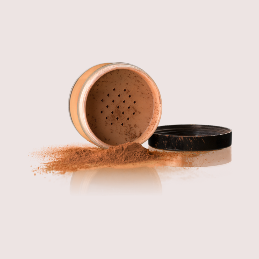 Anti-shine setting powder