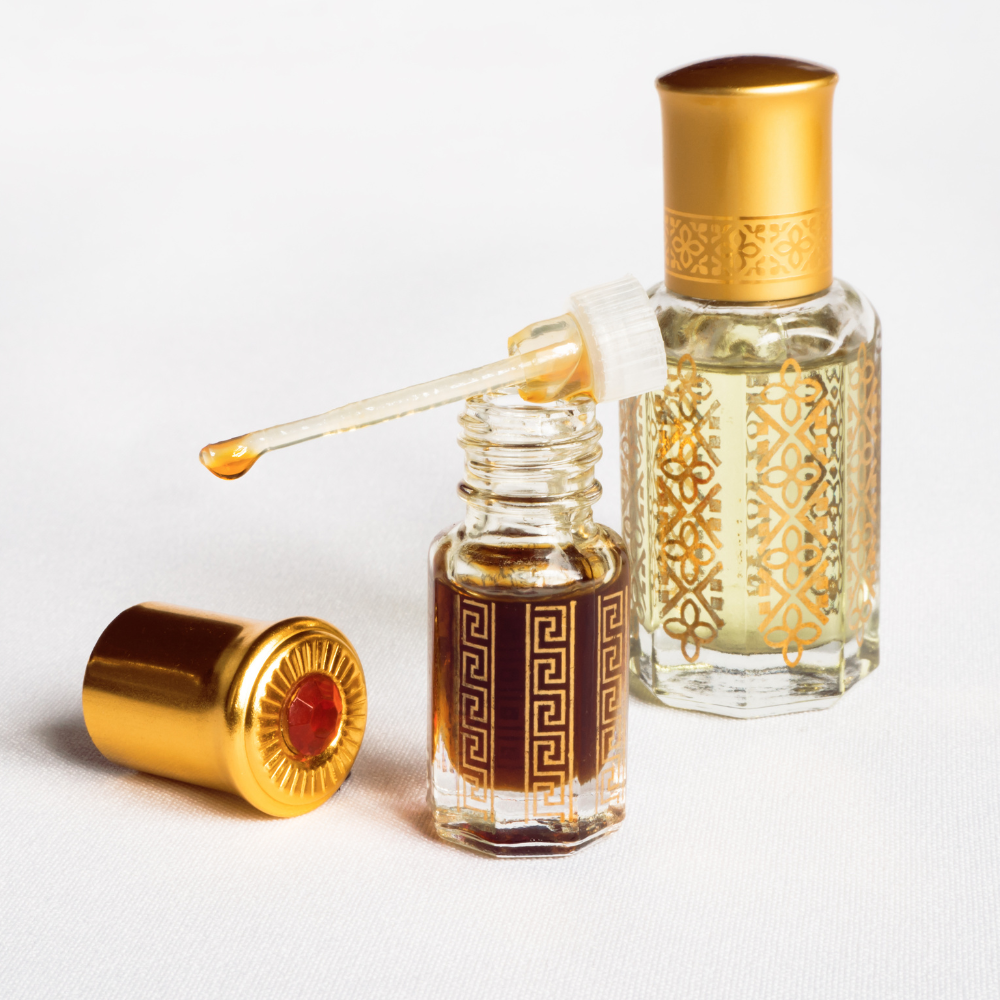Luxury oud wood perfume