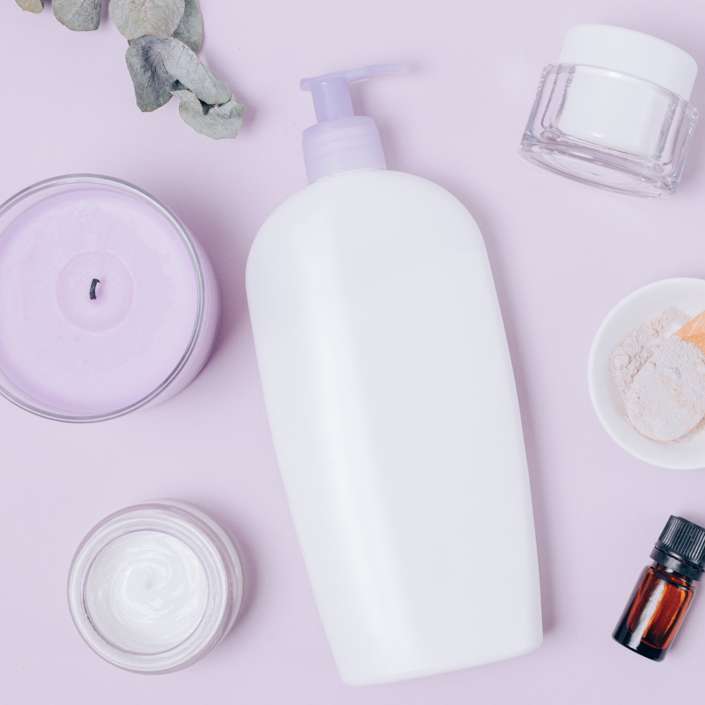 Herbal lavender body lotion